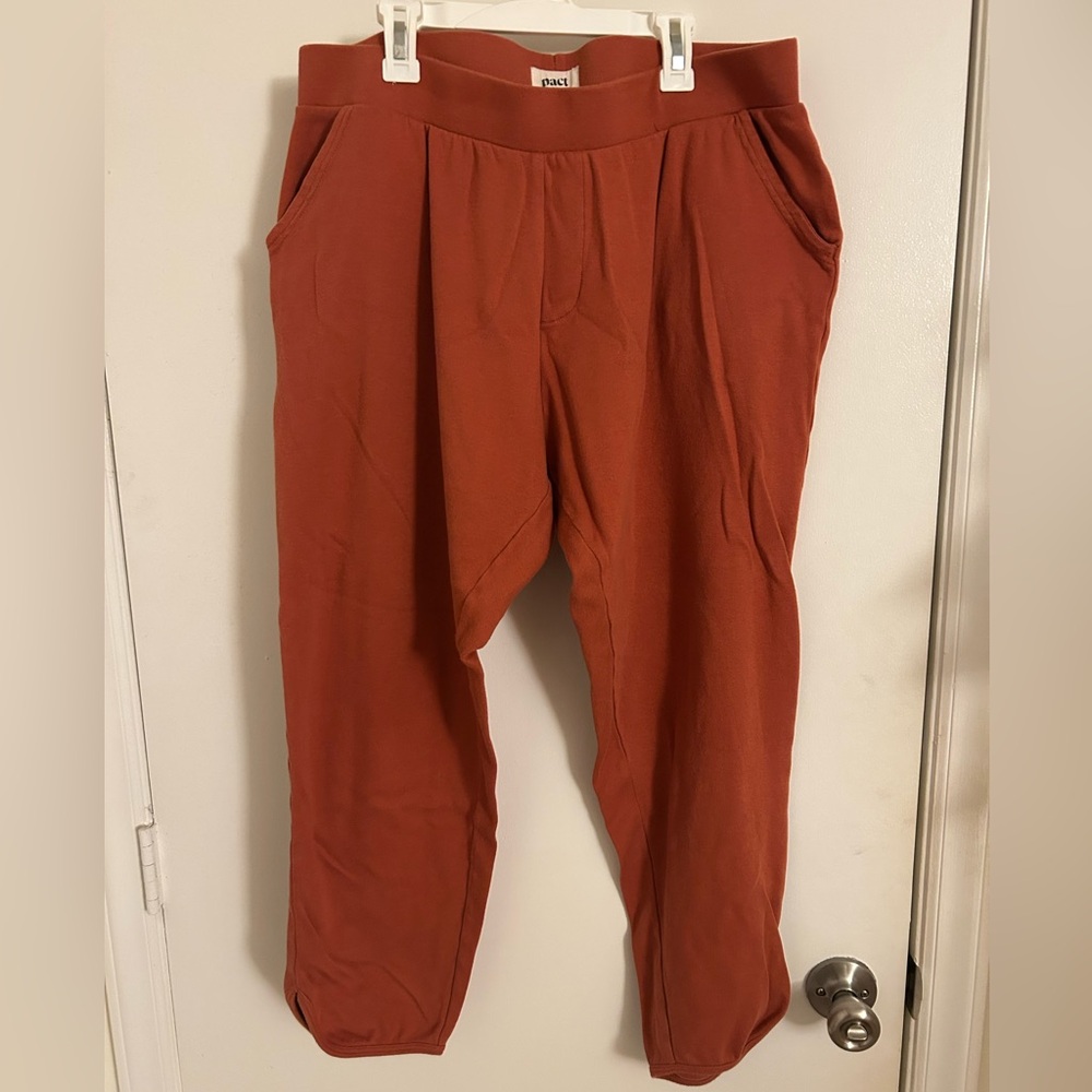 Pact Terracotta Organic Cotton Joggers